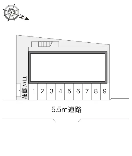 ★手数料０円★富士見市関沢　月極駐車場（LP）